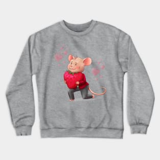 Mouse Valentine Crewneck Sweatshirt